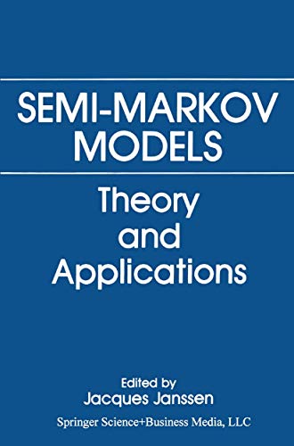 Semi-Markov Models: Theory and Applications [Hardcover]