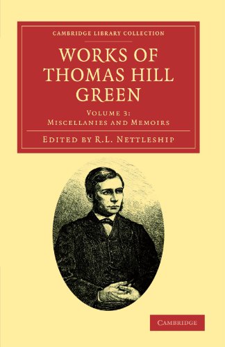 Works of Thomas Hill Green [Paperback]