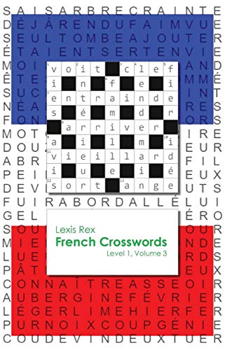 French Crosswords  Level 1, Volume 3 [Paperback]