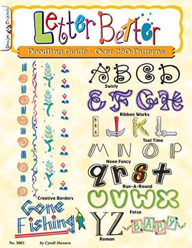 Letter Better Doodling Guide Over 280 Patterns [Paperback]