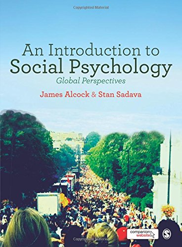 An Introduction to Social Psychology Global Perspectives [Paperback]