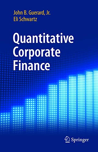 Quantitative Corporate Finance [Paperback]