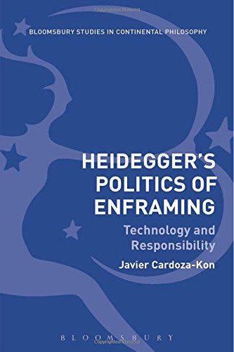 Heideggers Politics of Enframing Technology and Responsibility [Hardcover]