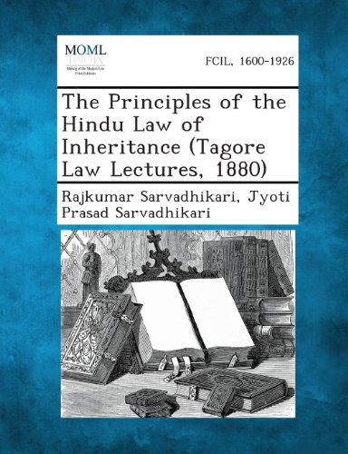 Principles of the Hindu Law of Inheritance [Paperback]