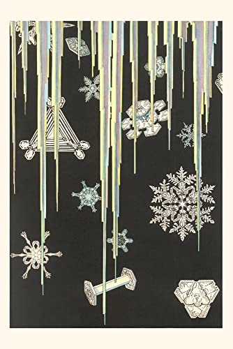 Vintage Journal Icicles And Snowflakes