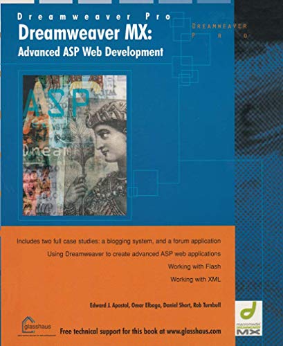 Dreamweaver MX Advanced ASP Web Development [Paperback]