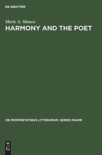 Harmony and the Poet  The Creative Ordering of Reality [Hardcover]