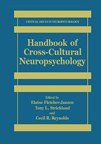 Handbook of Cross-Cultural Neuropsychology [Paperback]