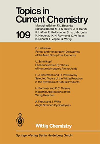 Wittig Chemistry Dedicated to Professor Dr. G. Wittig [Paperback]