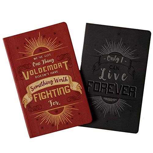 Harry Potter Character Notebook Collection (Set of 2) Harry Potter and Voldemo [Paperback]