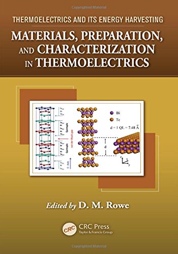 Materials, Preparation, and Characterization in Thermoelectrics [Hardcover]
