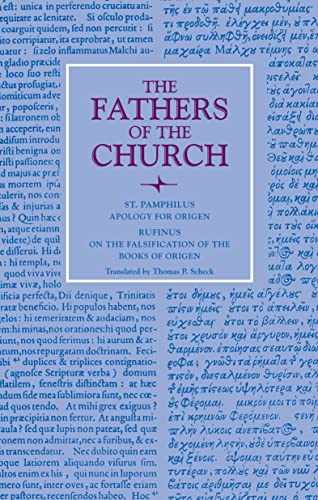 Apology for Origen with on the Falsification of the Books of Origen by Rufinus [Paperback]