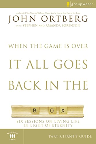 When the Game Is Over, It All Goes Back in the Box Participant's Guide Six Sess [Paperback]