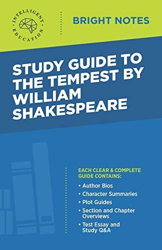 Study Guide To The Tempest By William Shakespeare [Paperback]