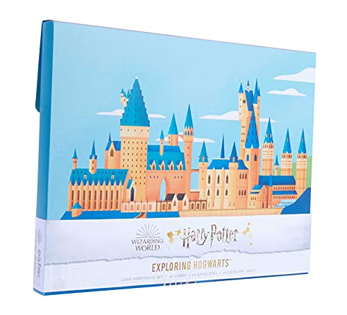 Harry Potter Exploring Hogwarts&160 &160Card Portfolio Set (Set of 20 Cards [Postcard book or pac]