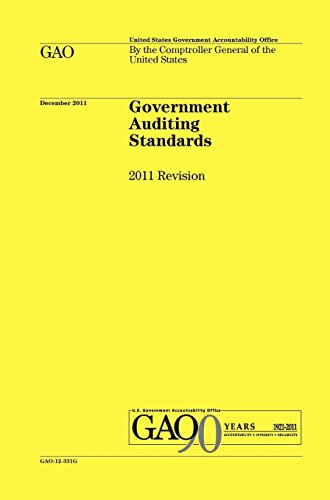 Government Auditing Standards  2011 Revision (Yellow Book) [Hardcover]