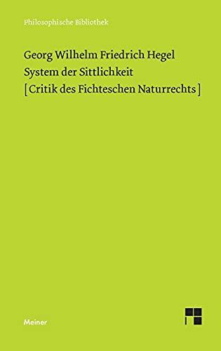 System Der Sittlichkeit
