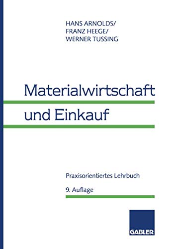 Materialwirtschaft und Einkauf [Paperback]