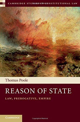 Reason of State Law, Prerogative and Empire [Hardcover]