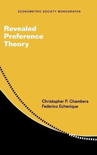 Revealed Preference Theory [Hardcover]