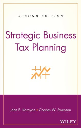 Strategic Business Tax Planning [Hardcover]