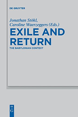 Exile and Return  The Babylonian Context [Paperback]