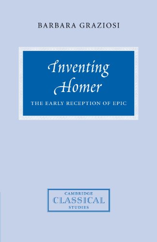Inventing Homer The Early Reception of Epic [Paperback]