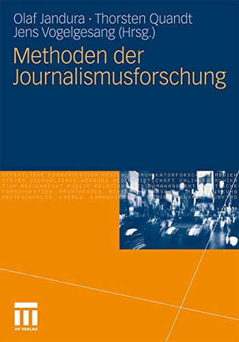 Methoden der Journalismusforschung [Paperback]