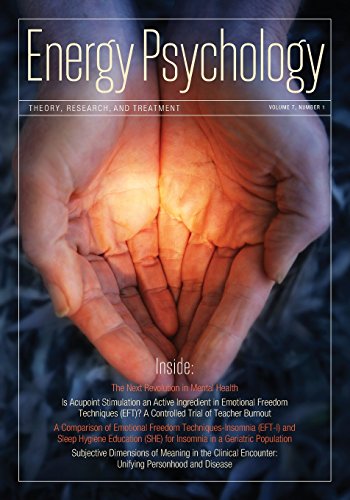 Energy Psychology Journal, 7 1 (energy Psychology Theory, Research, And Treatm [Paperback]