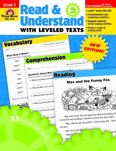 Read & Understand With Leveled Texts, Grade 2 [Paperback]