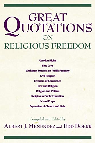 Great Quotations on Religious Freedom [Paperback]