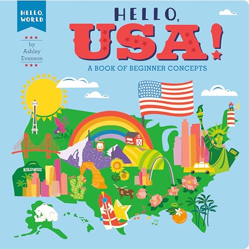 Hello, USA A Book of Beginner Concepts [Board book]