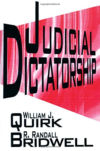 Judicial Dictatorship [Paperback]