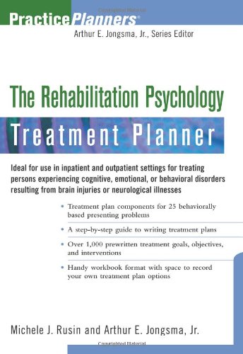 The Rehabilitation Psychology Treatment Planner [Paperback]