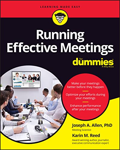 Running Effective Meetings For Dummies [Paperback]