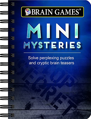 Mini Brain Games Mini Mysteries  Solve Perplexing Puzzles and Cryptic Brain Tea [Unknown]