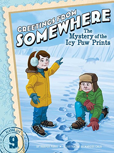 The Mystery of the Icy Paw Prints [Paperback]