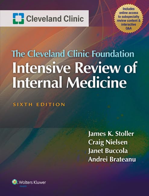 The Cleveland Clinic Foundation Intensive Review of Internal Medicine [Paperback]