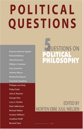 Political Questions 5 Questions On Political Philosophy [Paperback]
