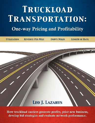 Truckload Transportation One-Way Pricing & Profitability [Paperback]