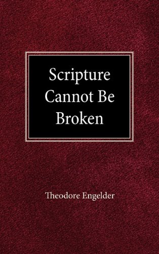 Scripture Cannot Be Broken [Hardcover]