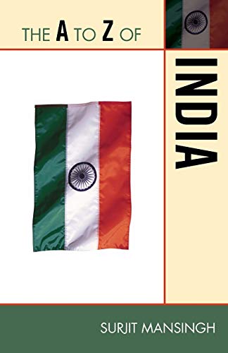 The A to Z of India [Paperback]
