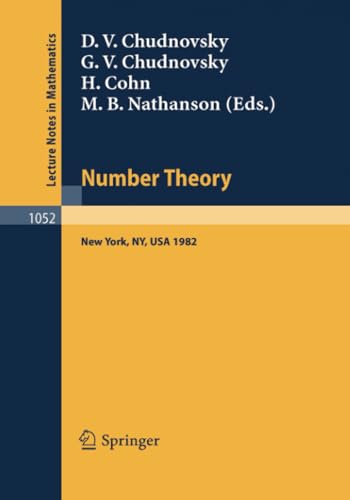 Number Theory A Seminar held at the Graduate School and University Center of th [Paperback]