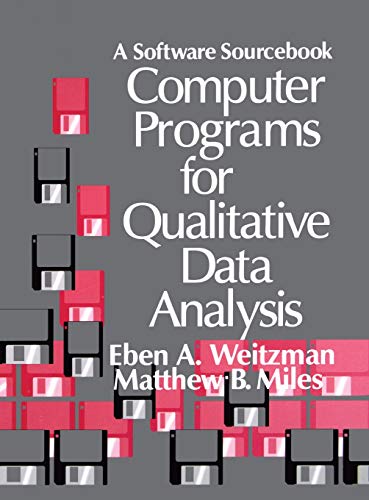 Computer Programs for Qualitative Data Analysis A Software Sourcebook [Hardcover]