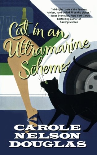 Cat in an Ultramarine Scheme A Midnight Louie Mystery [Paperback]
