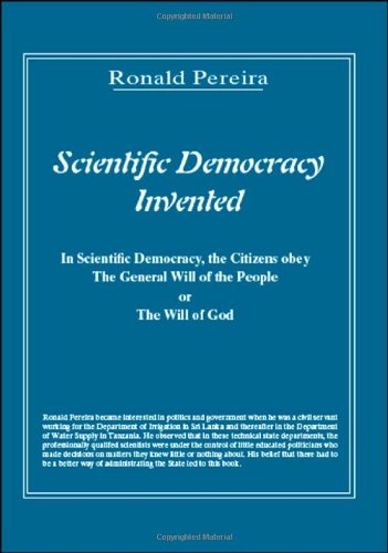Scientific Democracy Invented [Paperback]