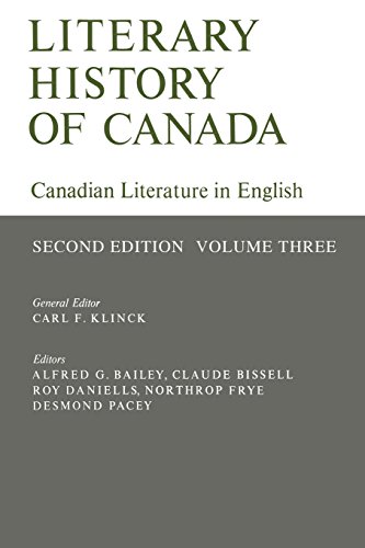 Literary History of Canada  Canadian Literature in English [Paperback]