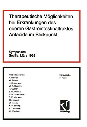 Therapeutische Mglichkeiten bei Erkrankungen des oberen Gastrointestinaltraktes [Paperback]
