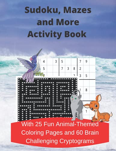 Sudoku, Mazes, And More Activity Book
