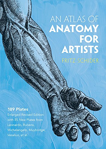 An Atlas Of Anatomy For Artists (dover Anatomy For Artists) [Paperback]